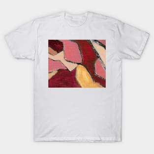 Artwork Oil Painting 2c48 Winery Daylily Pink T-Shirt